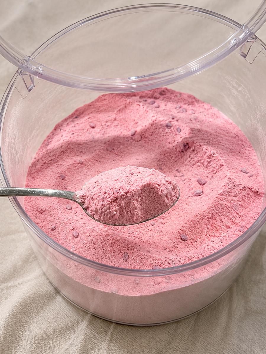 poudre framboise