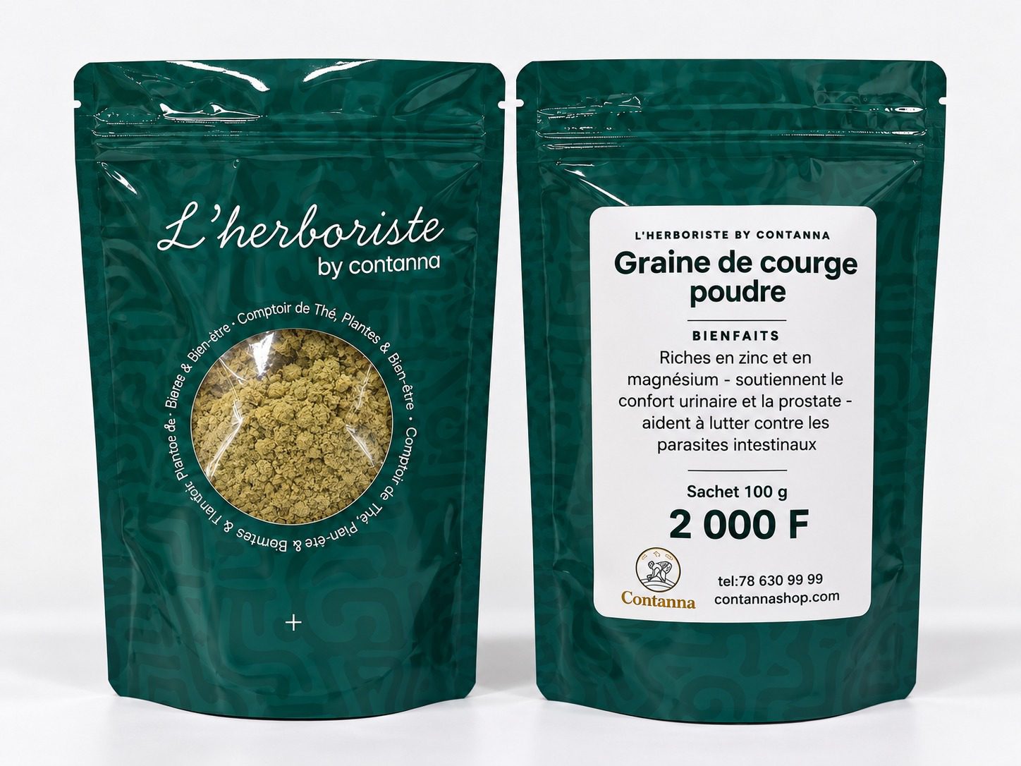 graine de courge poudre